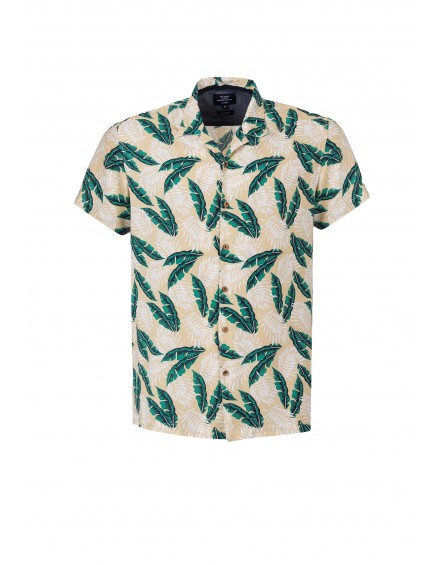 Tiffosi camisa estampado tropical 10043550