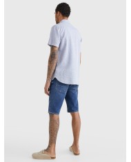 Tommy Hilfiger camisa fake solid stripesMW0MW23146