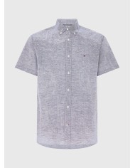 Tommy Hilfiger camisa fake solid stripesMW0MW23146