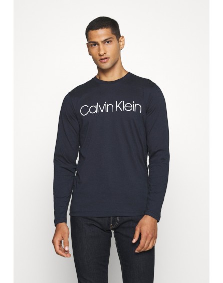 Calvin Klein Camiseta Cotton Logo Long Sleeve
