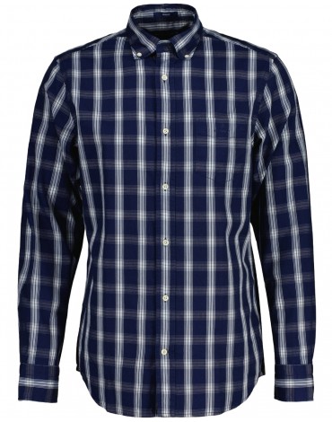 Gant Camisa Reg Indigo Check Shirt