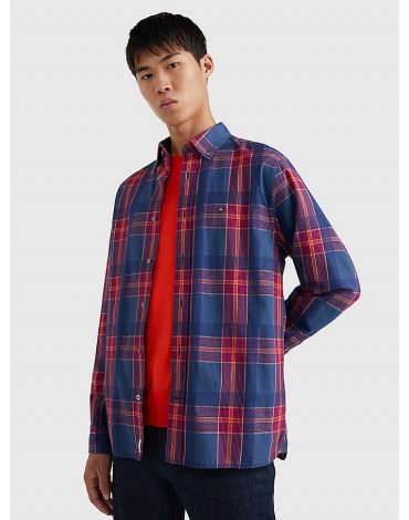 Tommy Hilfiger Camisa Flannel Oxford Check