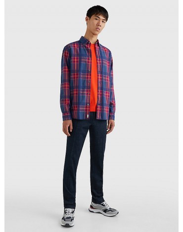 Tommy Hilfiger Camisa Flannel Oxford Check
