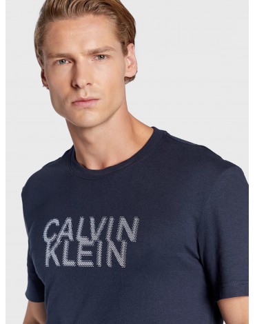 Calvin Klein Camiseta Distorted Logo T-Shirt
