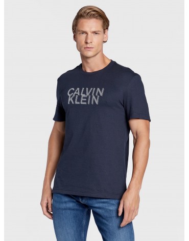 Calvin Klein Camiseta Distorted Logo T-Shirt