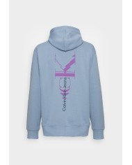 Calvin Klein Sudadera capucha Glitched Monogolo Back Hoodie