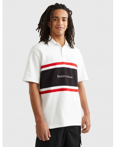 Tommy Jeans Polo TJM CLBK Linear Rugby