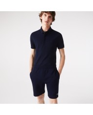 Lacoste Pantalón chándal corto en felpa de algodón ecológico cepillado