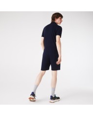 Lacoste Pantalón chándal corto en felpa de algodón ecológico cepillado