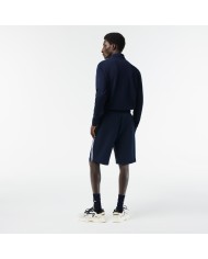 Lacosto Pantalón chándal corto en franela de algodón