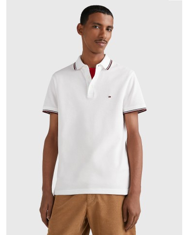 Tommy Hilfiger Polo 1985 RWB Tipped Slim Polo