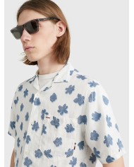 Tommy Hilfiger Camisa Mono Flower RF Shirt S/S