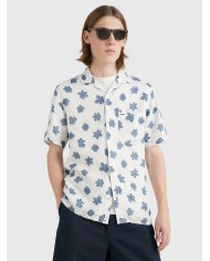 Tommy Hilfiger Camisa Mono Flower RF Shirt S/S