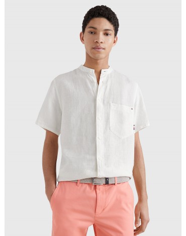 Tommy Hilfiger Camisa Linen Mandarin RF Shirt