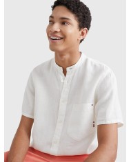 Tommy Hilfiger Camisa Linen Mandarin RF Shirt