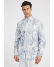 Guess Camisa LS Collins AOP Shirt