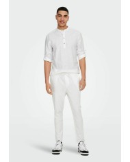 Only&Sons Pantalón Lino ONSLINUS CROP 0007 COT LIN PNT NOOS 22024966