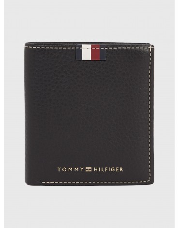 Tommy Hilfiger Cartera TH Corp Leather Tripolf
