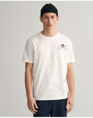 Gant Camiseta Reg Archive Shield Emb SS T-Shirt