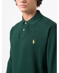 Ralph Lauren Polo de piqué Custom Slim Fit LSKCCMSLM2