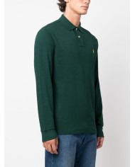Ralph Lauren Polo de piqué Custom Slim Fit LSKCCMSLM2