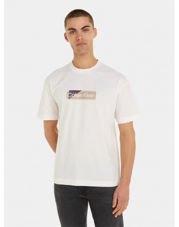 Calvin Klein Camiseta Layered Gel Logo T-Shirt