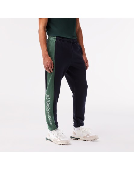 Lacoste Pantalón de chándal Jogger con diseño color block