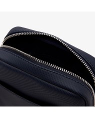 Lacoste Bandolera vertical de hombre Classic efecto piqué