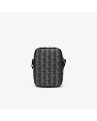 Lacoste Bolso Bandolera vertical The Blend con monograma estampado