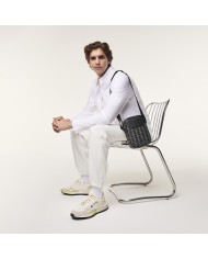 Lacoste Bolso Bandolera vertical The Blend con monograma estampado