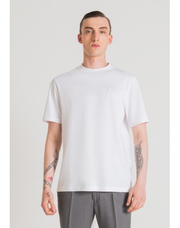 Antony Morato Camiseta Extragrande puro algodón con logo bordado