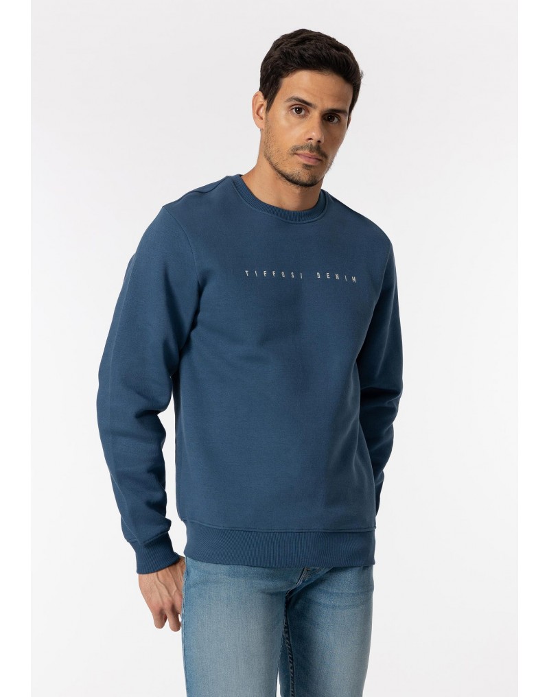 Tiffosi Sudadera Smith con Texto Bordado