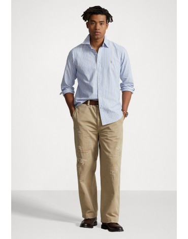 Ralph Lauren Camisa Oxford de rayas Custom Fit