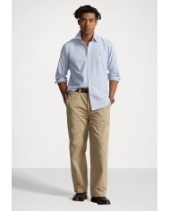 Ralph Lauren Camisa Oxford de rayas Custom Fit