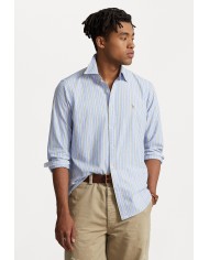 Ralph Lauren Camisa Oxford de rayas Custom Fit