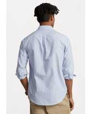 Ralph Lauren Camisa Oxford de rayas Custom Fit