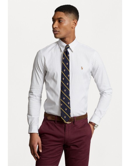 Ralph Lauren Camisa Oxford elástica Custom Fit