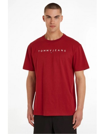 Tommy Jeans Camiseta TJM Reg Linear Logo Tee EXT