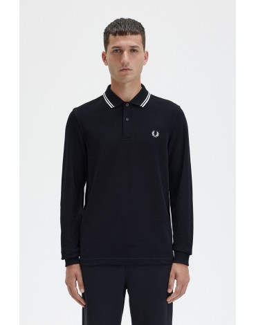 Fred Perry Polo LS Twin Tipped Shirt