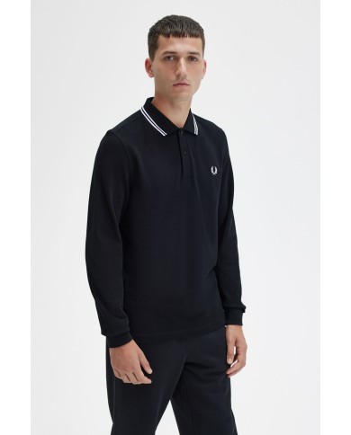 Fred Perry Polo LS Twin Tipped Shirt