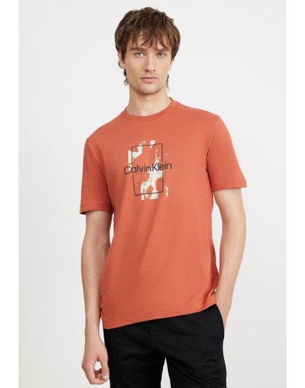 Calvin Klein Camiseta Camo Logo T-Shirt