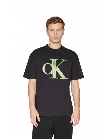 Calvin Klein Camiseta Perforated Monologo Tee
