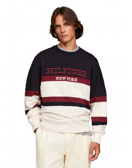 Tommy Hilfiger Sudadera Monotype Color Block Sweatshirt