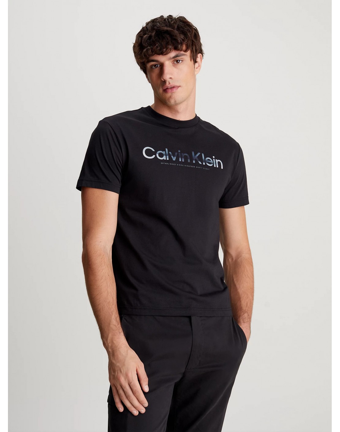 Calvin Klein Camiseta Diffused Logo T-Shirt