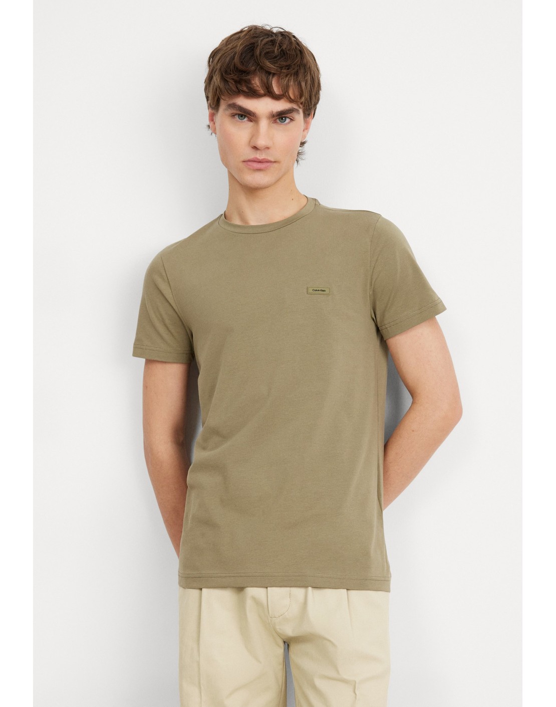 Calvin Klein Camiseta Stretch Slim Fit T-Shirt
