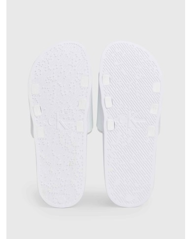 Calvin Klein Chanclas Slide Rubber Neopreno Monologo