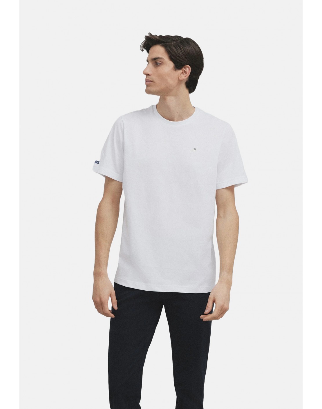 Silbon Camiseta Silbon Miniparche blanco