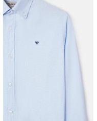 Silbon Camisa sport oxford celeste