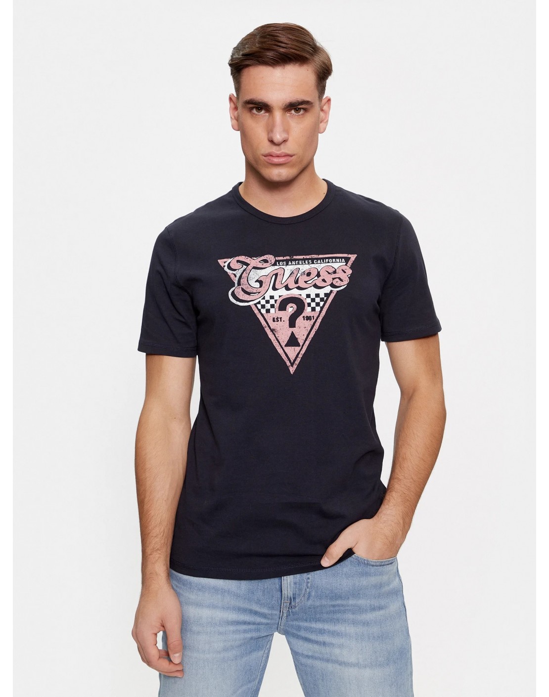 Guess Camiseta SS CN Triangle Guess