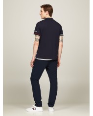 Tommy Hilfiger Polo Flag Cuff Slim Polo